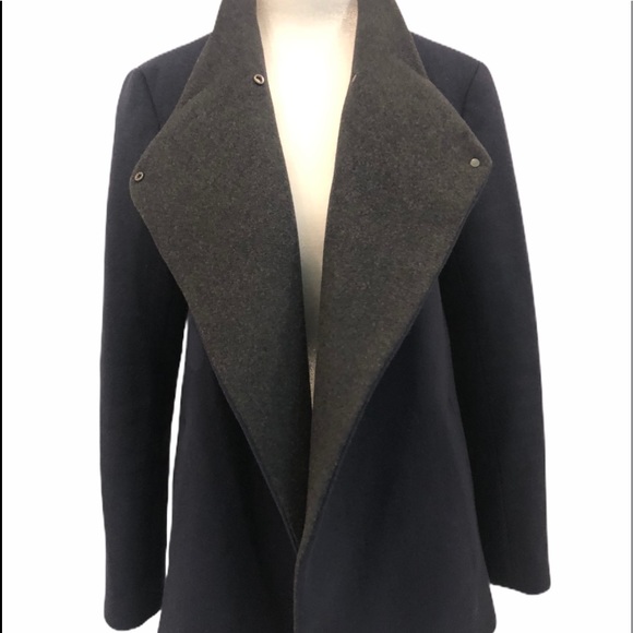 Theory stand up wool coat - Picture 6 of 9